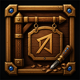 CNC sign maker icon