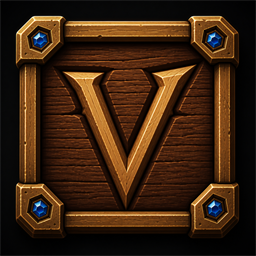V-carve engraving icon